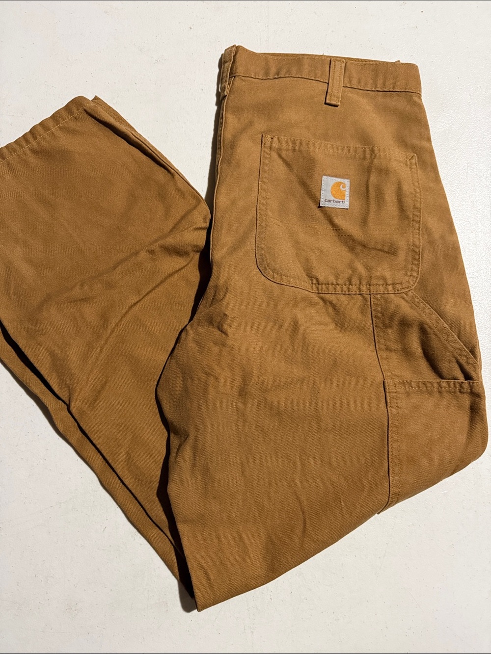Carhartt Menβs Cargo Pants in Brown/Mustard 32x32 383-51
